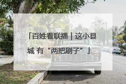 百姓看联播｜这小县城 有“两把刷子”