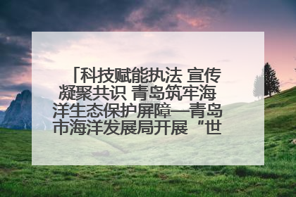 科技赋能执法 宣传凝聚共识 青岛筑牢海洋生态保护屏障—青岛市海洋发展局开展“世界海洋日”和“全国海洋宣传日”宣传活动