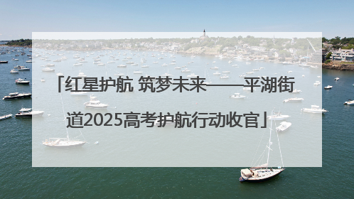 红星护航 筑梦未来——平湖街道2025高考护航行动收官