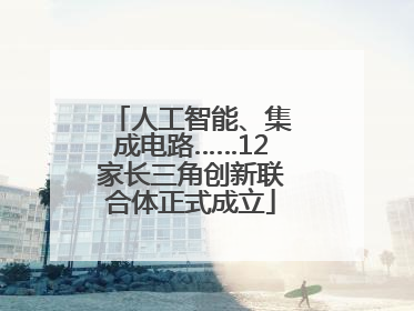 人工智能、集成电路……12家长三角创新联合体正式成立