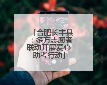 合肥长丰县：多方志愿者联动开展爱心助考行动