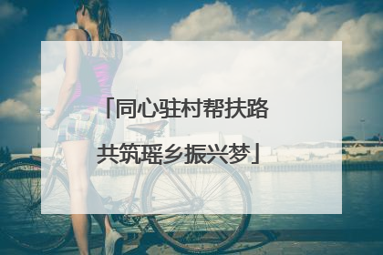 同心驻村帮扶路 共筑瑶乡振兴梦