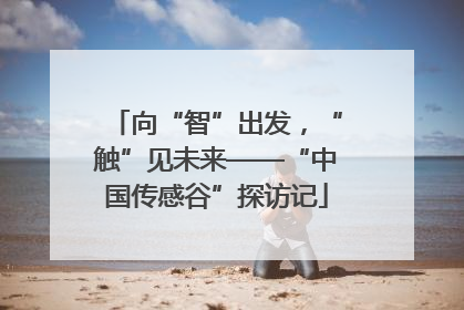 向“智”出发，“触”见未来——“中国传感谷”探访记