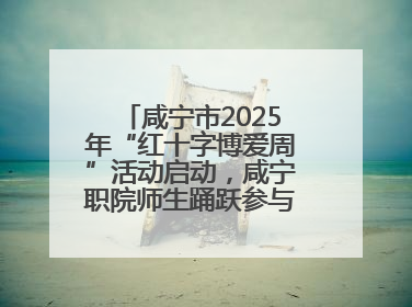咸宁市2025年“红十字博爱周”活动启动，咸宁职院师生踊跃参与献血活动