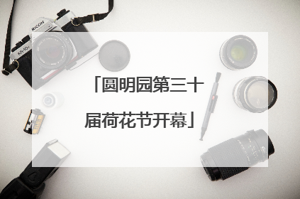 圆明园第三十届荷花节开幕