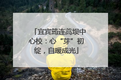 宜宾筠连蒿坝中心校：心“芽”初绽，自暖成光