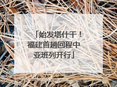 始发塔什干！福建首趟回程中亚班列开行