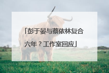 彭于晏与蔡依林复合六年？工作室回应