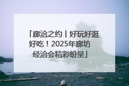 廊洽之约丨好玩好逛好吃！2025年廊坊经洽会精彩纷呈