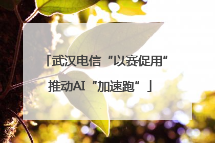 武汉电信“以赛促用”推动AI“加速跑”