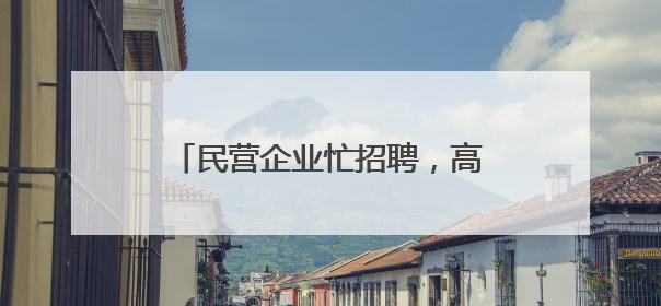 民营企业忙招聘，高技能人才很吃香——河北省个体私营企业网络招聘大会扫描