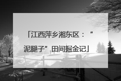 江西萍乡湘东区：“泥腿子”田间掘金记