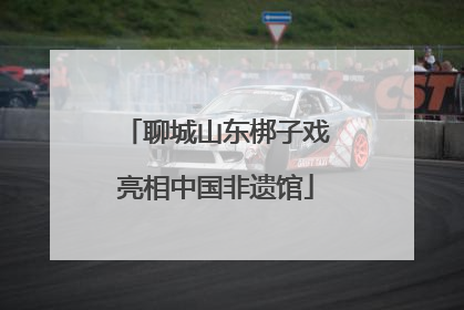 聊城山东梆子戏亮相中国非遗馆