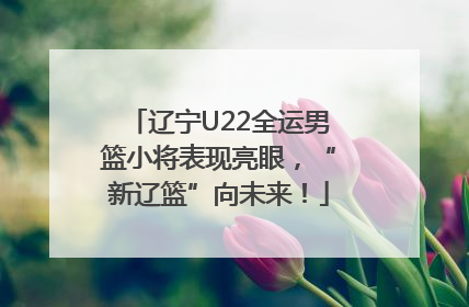 辽宁U22全运男篮小将表现亮眼，“新辽篮”向未来！