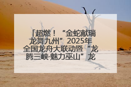 超燃！“金蛇献瑞 龙舞九州”2025年全国龙舟大联动暨“龙腾三峡·魅力巫山”龙舟邀请赛圆满落幕！