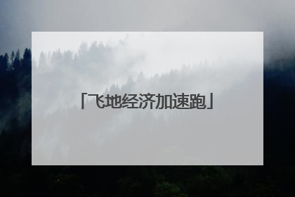 飞地经济加速跑