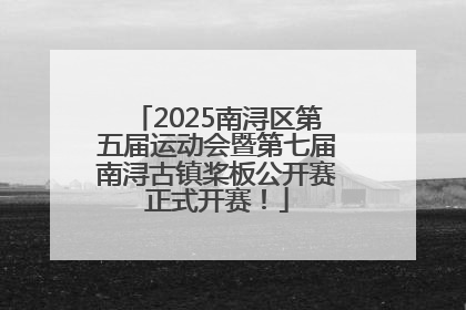 2025南浔区第五届运动会暨第七届南浔古镇桨板公开赛正式开赛！