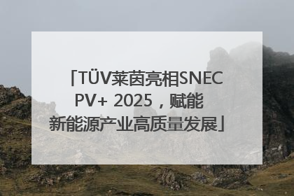TÜV莱茵亮相SNEC PV+ 2025，赋能新能源产业高质量发展